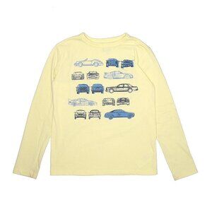 Crewcuts Yellow & Blue Glow In The Dark Car Long Sleeve T-Shirt